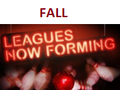 Fall Leagues now forming